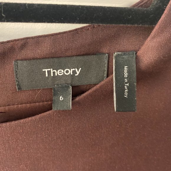 Theory Wool Blend Dress Sz 6 - Picture 3 of 3